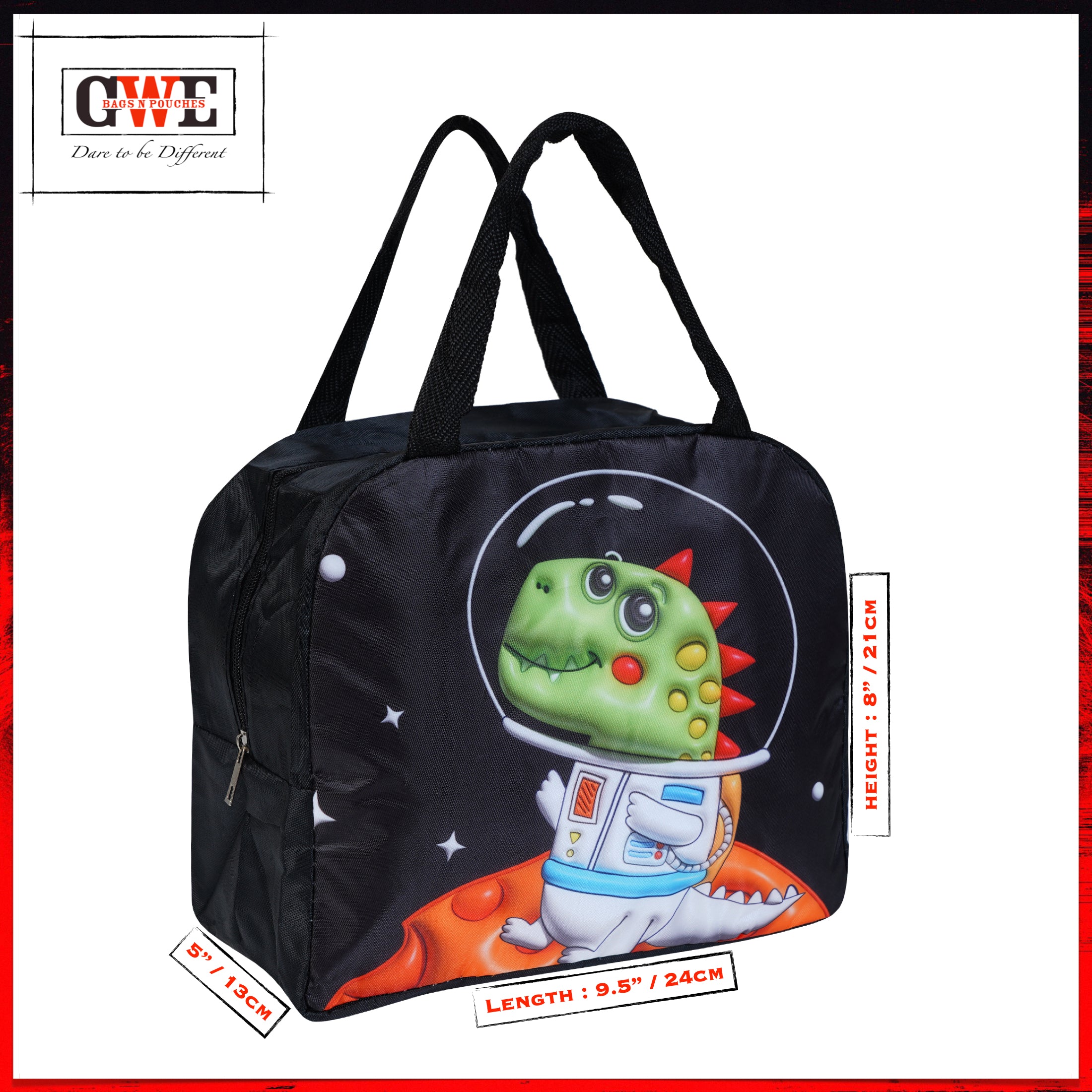 GWE Large Insulated Lunch Bag for Office Men n Women, School Kids, College Students, Travel Tiffin Bag Pouch, Hot & Cold Lunch Box Bags for all Occasions