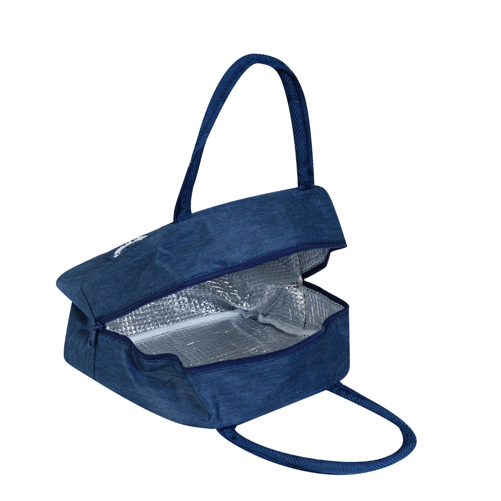GWE Large Insulated Lunch Bag for Office Men n Women, School Kids, College Students, Travel Tiffin Bag Pouch, Hot & Cold Lunch Box Bags for all Occasions