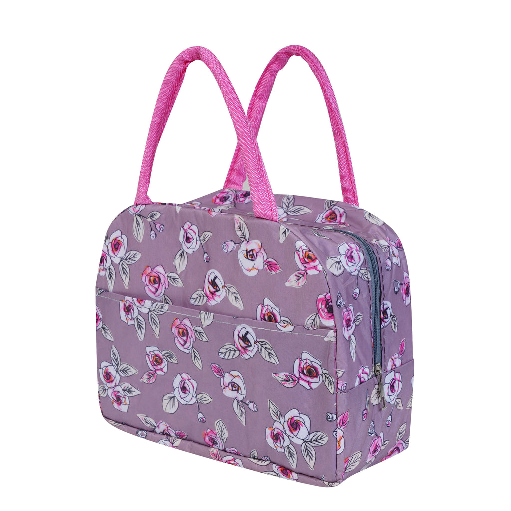 GWE Large Insulated Lunch Bag for Office Men n Women, School Kids, College Students, Travel Tiffin Bag Pouch, Hot & Cold Lunch Box Bags for all Occasions