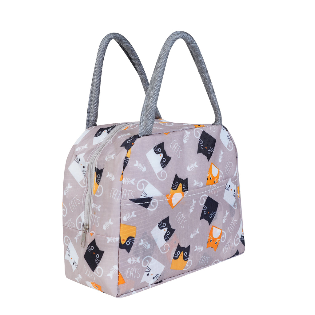 GWE Large Insulated Lunch Bag for Office Men n Women, School Kids, College Students, Travel Tiffin Bag Pouch, Hot & Cold Lunch Box Bags for all Occasions